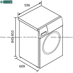 Máy sấy bơm nhiệt Fagor 3SFE - 850BE (8Kg)