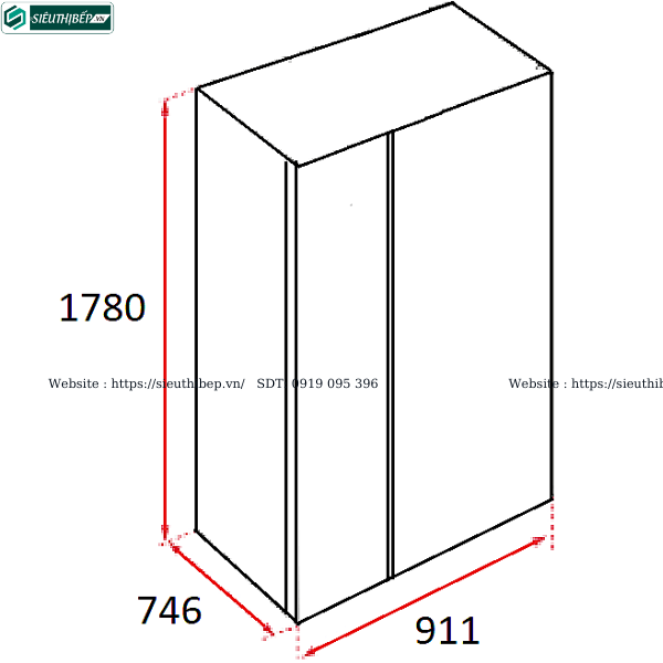 Tủ lạnh Electrolux UltimateTaste 700 - ESE6600A-AVN (Side by side - 624 Lít)