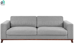 Bộ Sofa CANBERRA (3 chỗ - Vải Dallas, Màu xám đậm)