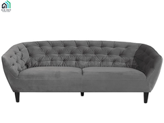 Bộ Sofa RIA (3 chỗ - Vải Vic, Màu Xám)