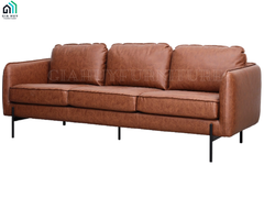 Bộ Sofa LIMBURG (3 chỗ - PU, Màu Nâu Brandy)