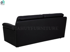 Bộ Sofa MORENO (3 chỗ - Da Santos/PVC, Màu Đen)