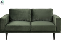 Bộ Sofa DAGMAR (3 chỗ - Vải Town / Vải Vic, Màu xám / Màu xanh lá)