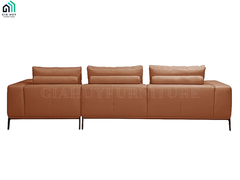 Bộ Sofa HORSENS (Góc phải / Góc trái - Da France, Màu kem / Màu nâu)