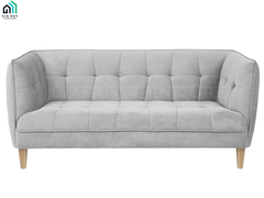 Bộ Sofa JONNA (3 chỗ - Vải Holly, Màu xám)