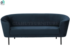 Bộ Sofa BILOXI (3 chỗ - Vải Sofina, Màu xanh dương)