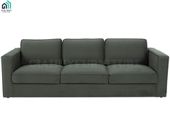 Bộ Sofa CALERA (3 chỗ - Vải Max, Màu xám xanh)