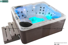 Bồn tắm Spa Jacuzzi Govern SPA - 002 (Bồn Massage,sục khí,hệ thống lọc,máy gia nhiệt)