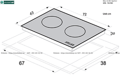 Bếp từ đôi Spelier SPM - T05 Pro Công nghệ Inverter tiết kiệm điện