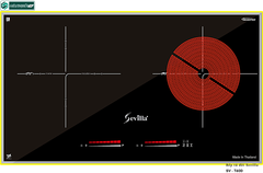 Bếp từ kết hợp điện Sevilla SV - T60D Inverter tiết kiệm điện