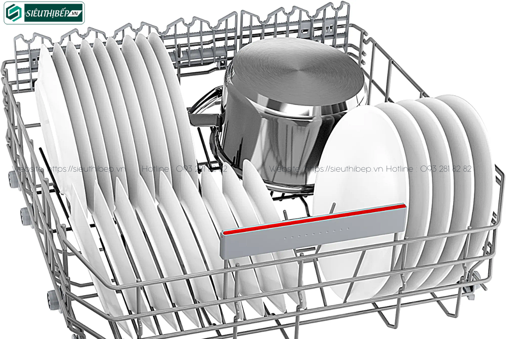 Máy rửa bát Bosch HMH SMS4HCI48E - Serie 4 (Độc lập - 14 bộ đồ ăn châu Âu)