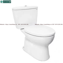 Bồn cầu 2 khối TOTO CS300DT3Y12 (Nắp Đóng Êm TC385VS)