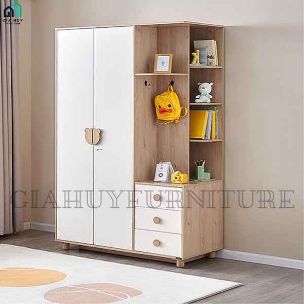 Tủ quần áo cho bé STB - 51810 (MDF)