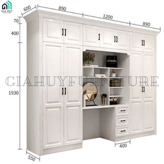 Tủ quần áo STB - 51912 (MDF)