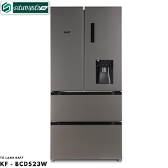 Tủ lạnh Kaff KF - BCD 523W (Side By Side 2 cánh mở trên, 2 ngăn rút dưới - 523 Lít)