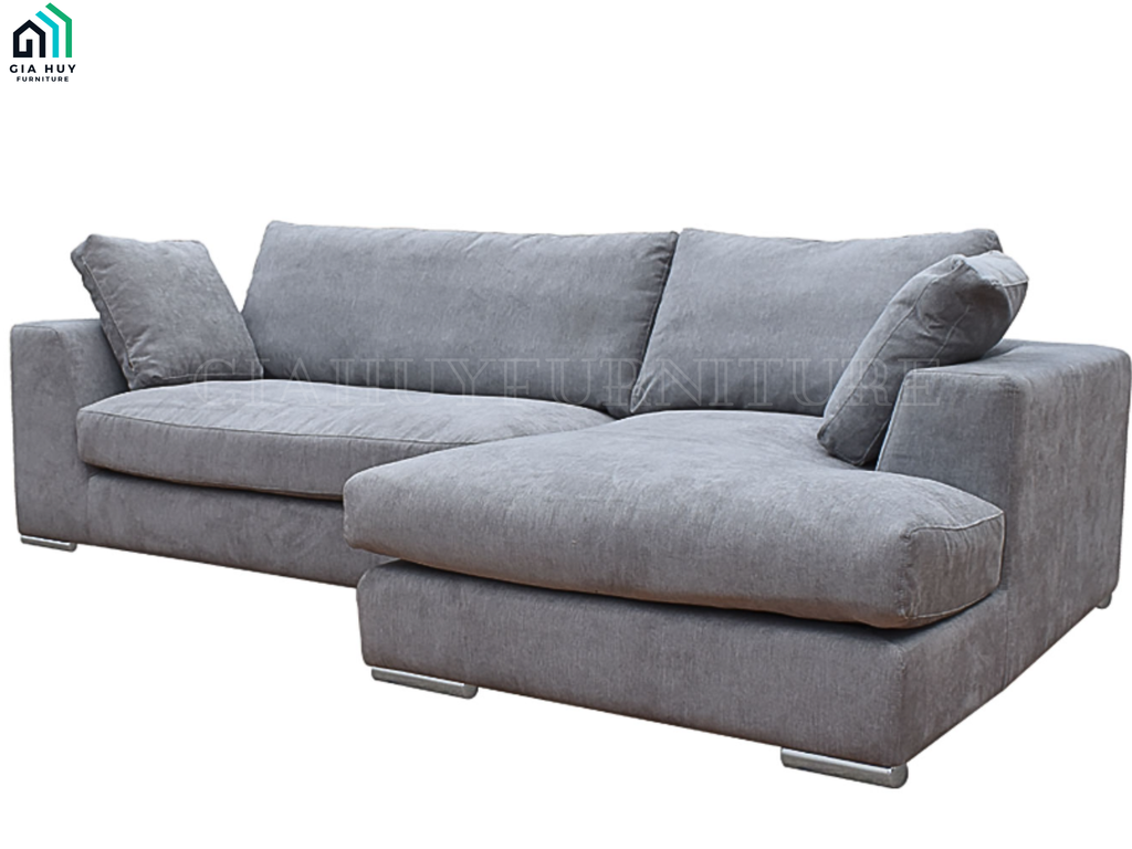 Bộ Sofa AMERY (Góc trái & Phải - Da Santos / Vải Holly / Vải Wind)