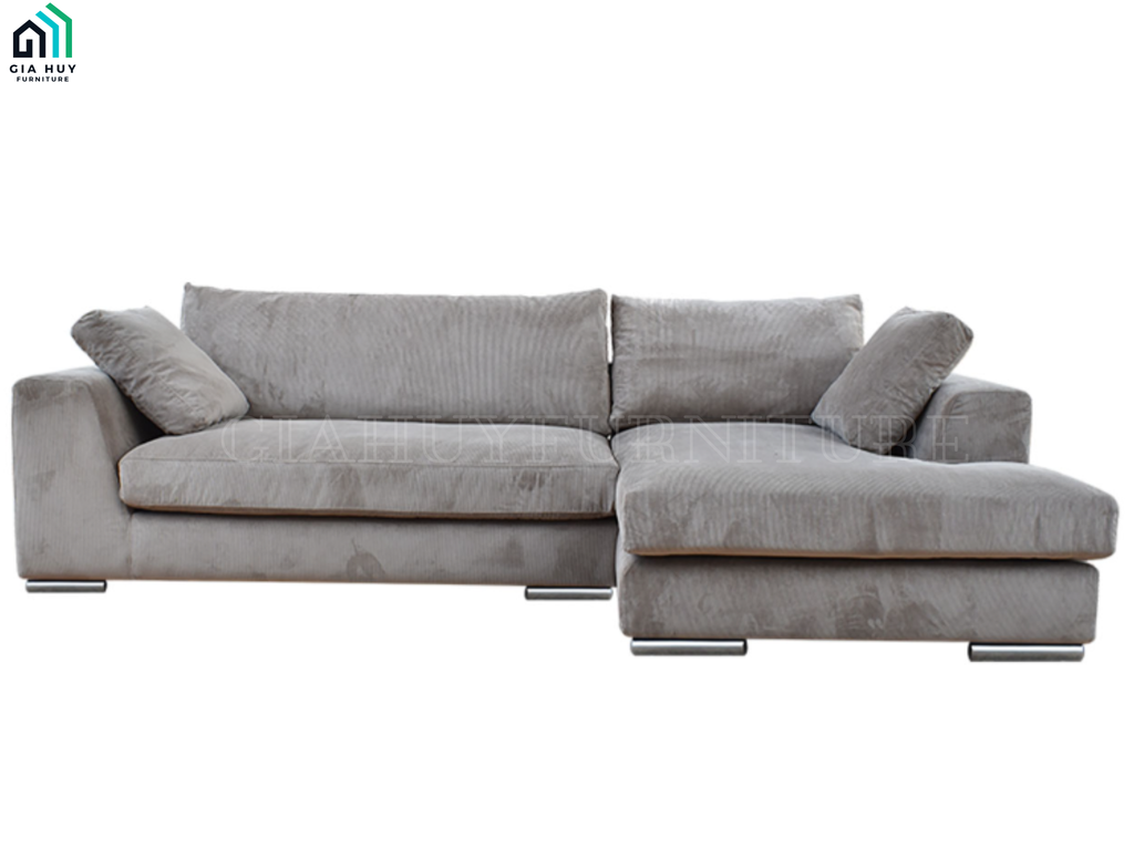 Bộ Sofa AMERY (Góc trái & Phải - Da Santos / Vải Holly / Vải Wind)