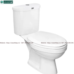 Bồn cầu 2 khối American Standard VF - 2314 (Nắp Thường)