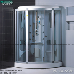 Phòng tắm xông hơi ướt Nofer VS - 203 / VS - 203P (Công nghệ Châu Âu)