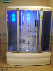 Phòng tắm xông hơi ướt Nofer VS - 807 (Công nghệ Châu Âu)