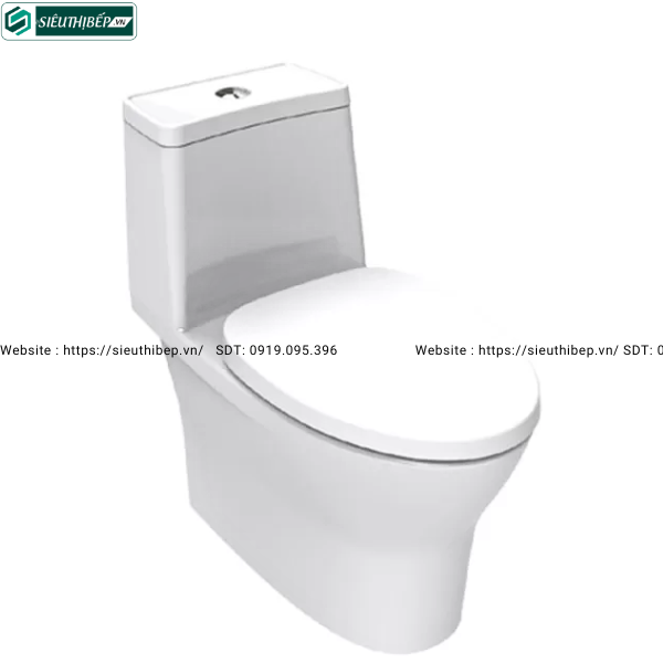 Bồn cầu 1 khối American Standard 2530 - WT (Nắp êm)