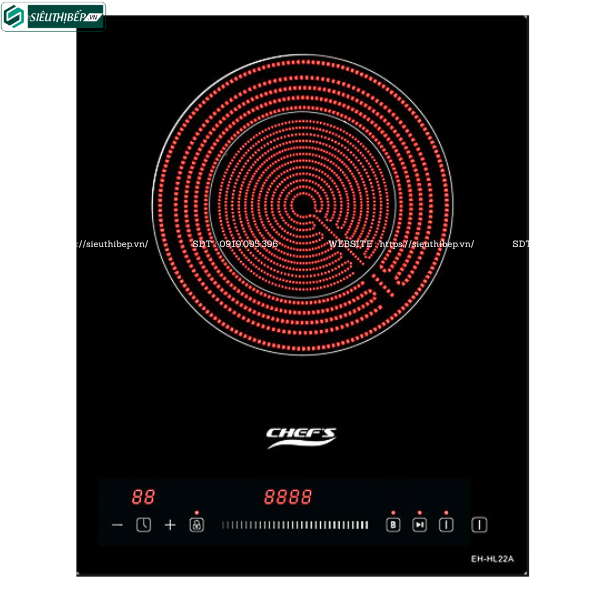 Bếp điện đơn Chef's EH - HL2000A