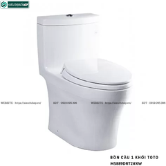 Bồn cầu 1 khối TOTO MS889DRT2#XW (Nắp Đóng Êm TC393VS)