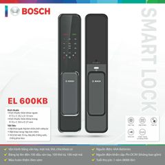 Khóa điện tử Bosch EL 600KB / EL 600KG (Mở khóa bằng APP Wifi thông minh)