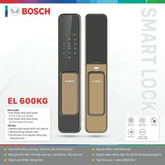 Khóa điện tử Bosch EL 600KB / EL 600KG (Mở khóa bằng APP Wifi thông minh)