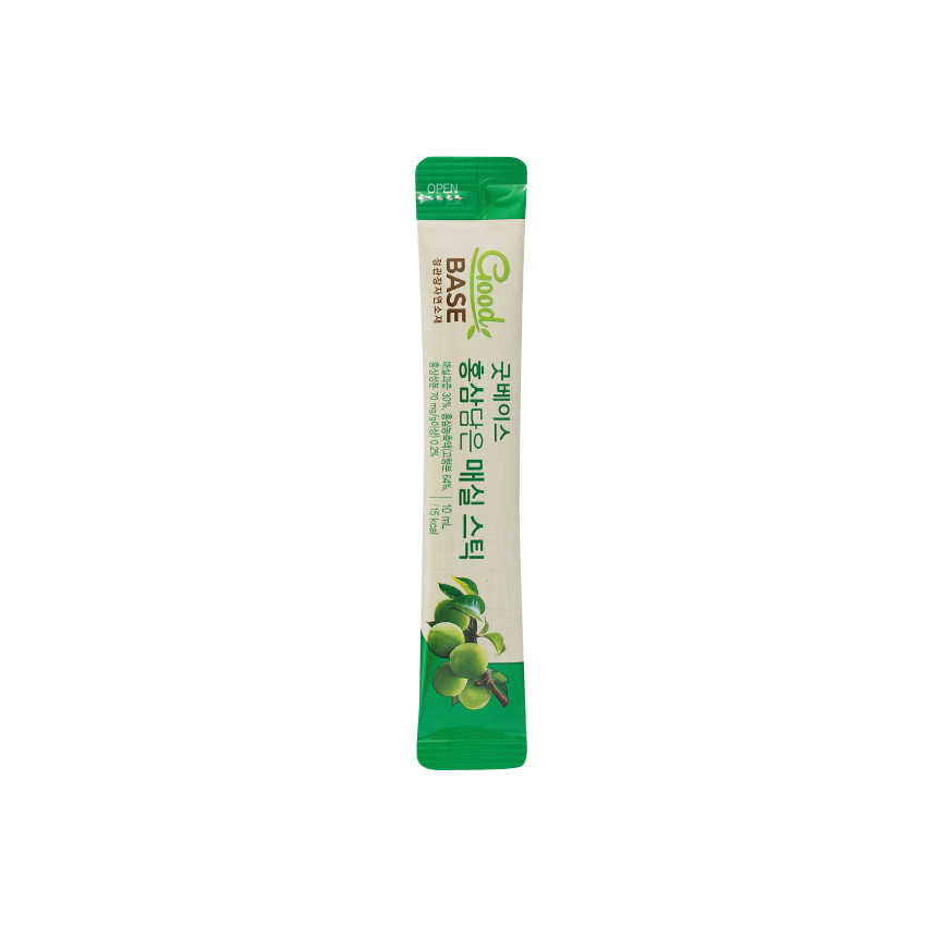 Nước Uống Hồng Sâm Goodbase Mơ 10ml*30 gói