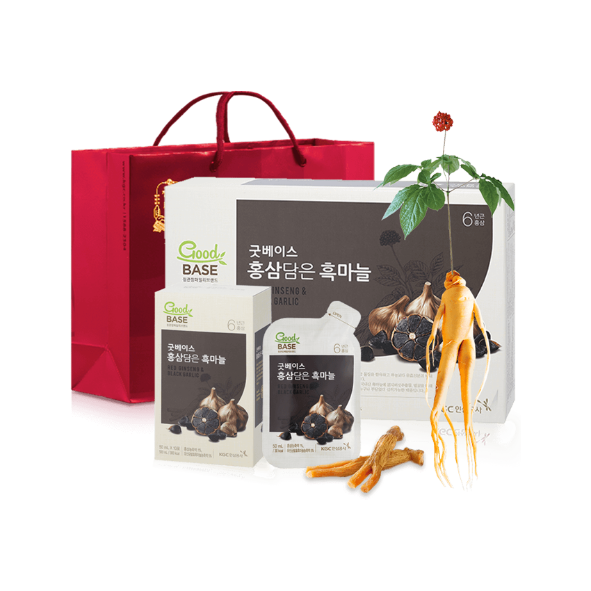 Nước Uống Hồng Sâm Goodbase Tỏi Đen 50ml*30 gói
