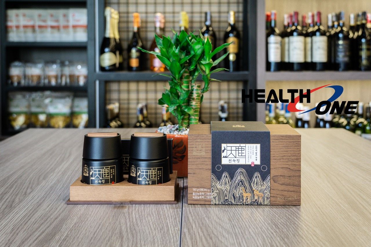 CAO HỒNG SÂM NHUNG HƯU KGC 2 LỌ 180G