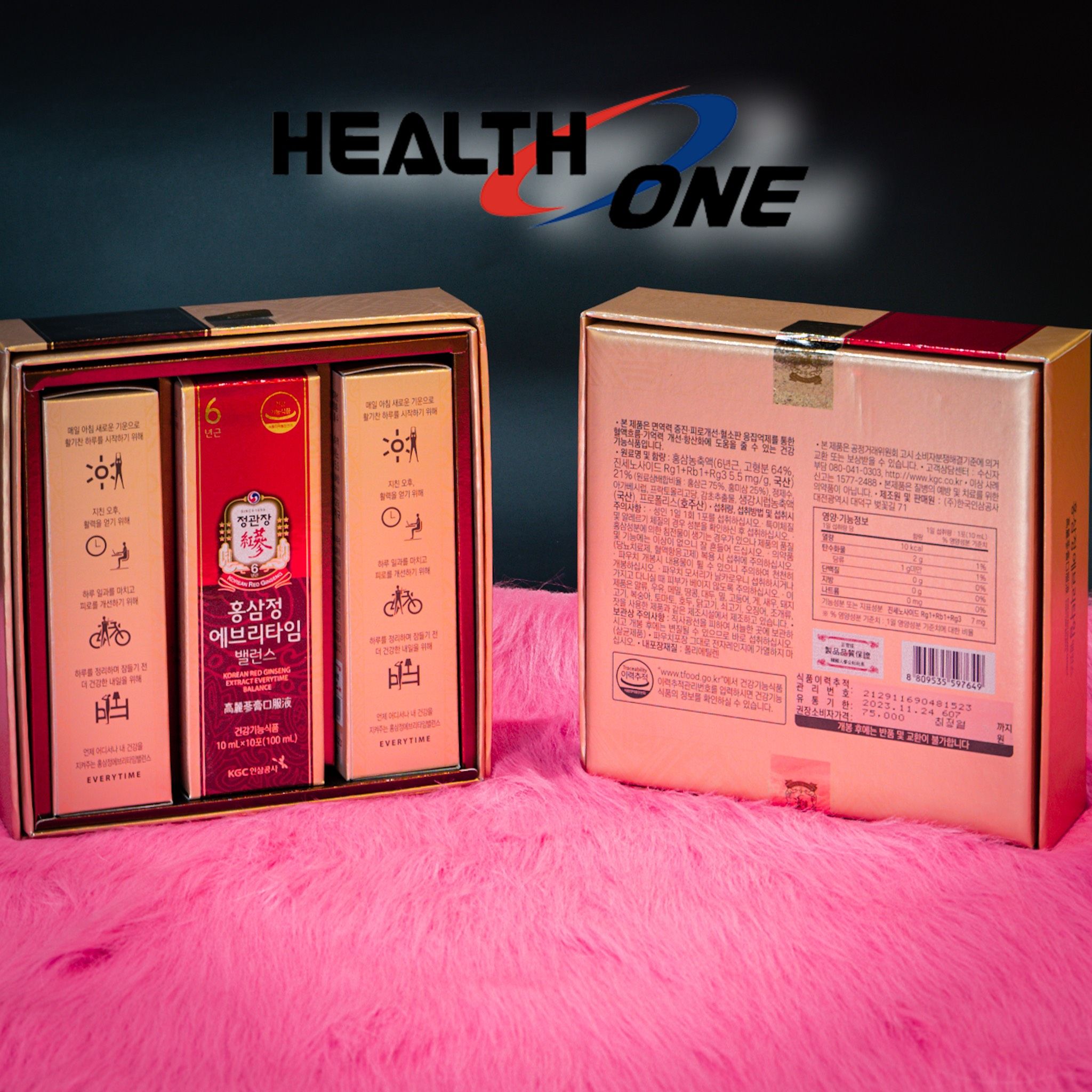 TINH CHẤT HỒNG SÂM TĂNG LỰC EVERYTIME BALANCE (HỘP 30 GÓI)