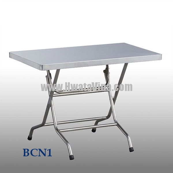 Bàn chữ nhật inox Hwata - BCN1