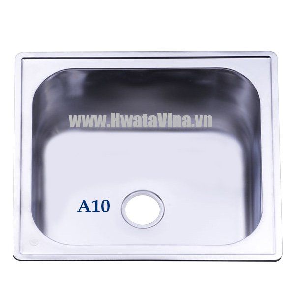 Chậu rửa inox một hộc Hwata - A10