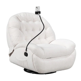 Ghế Sofa Vải Màu Trắng TD-01-TR