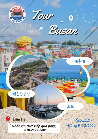 Tour khám phá Busan 2 ngày 1 đêm