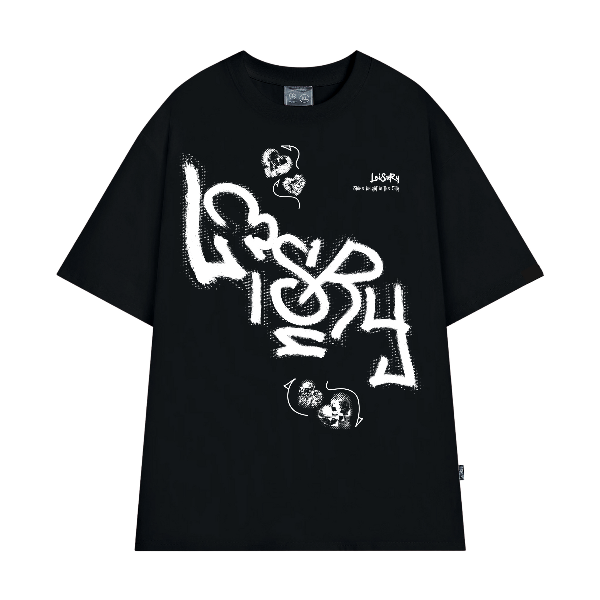 URBAN GEM T-SHIRT / BLACK