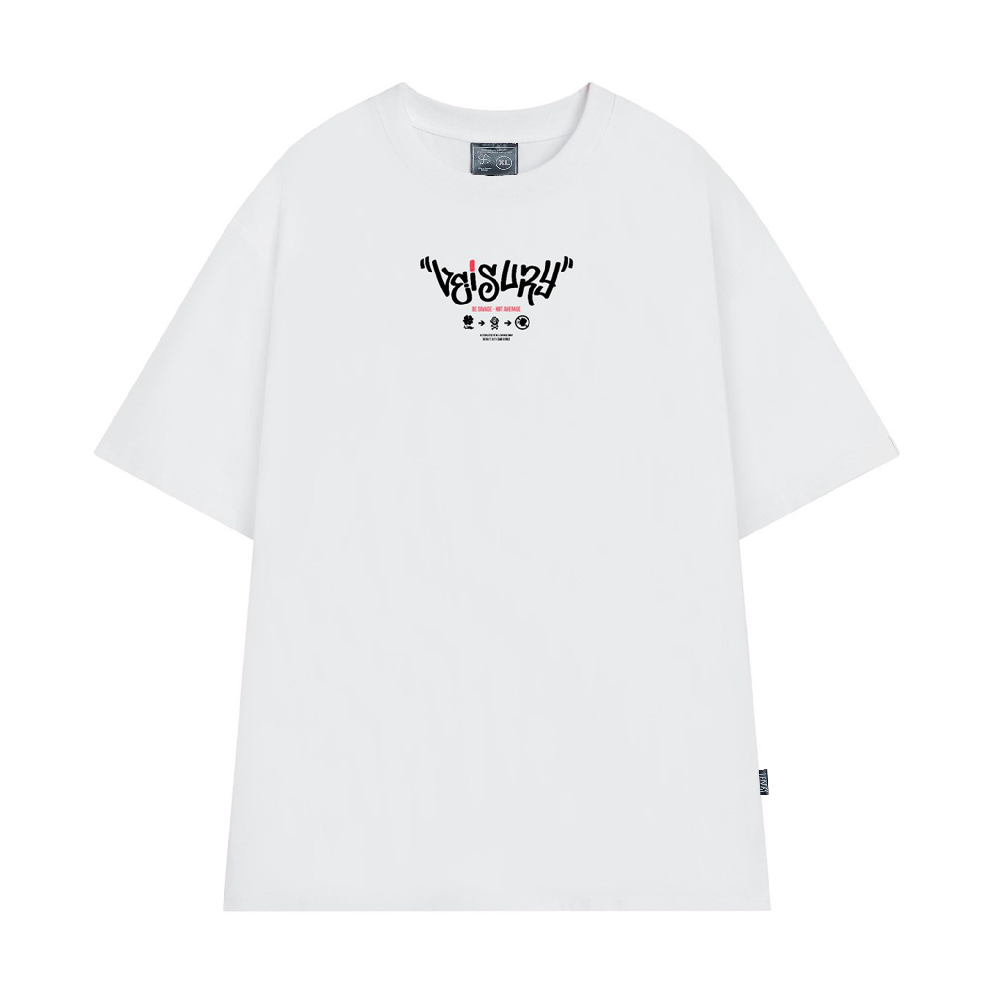 BADASS TEE T-SHIRT / WHITE