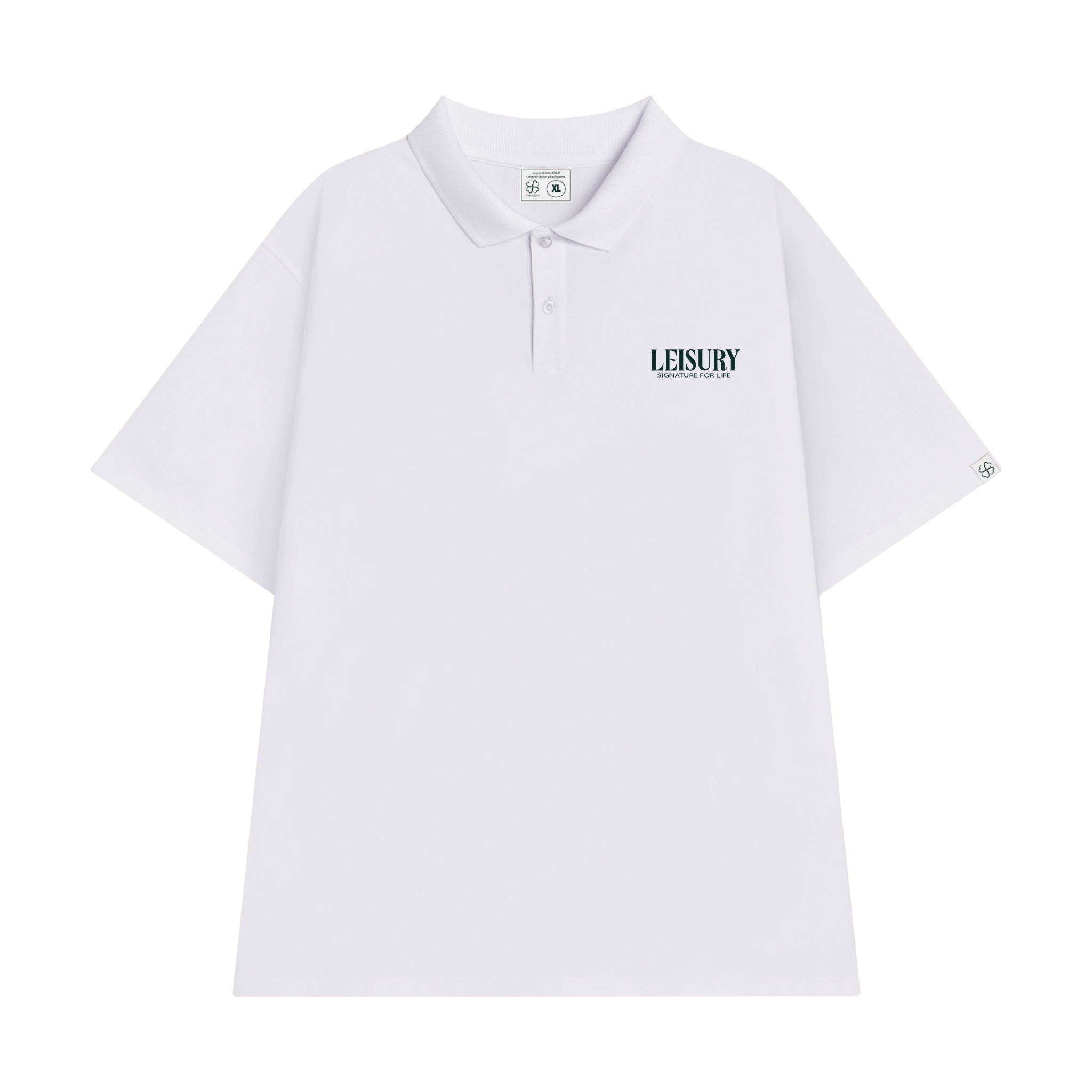 LEISY POLO / WHITE