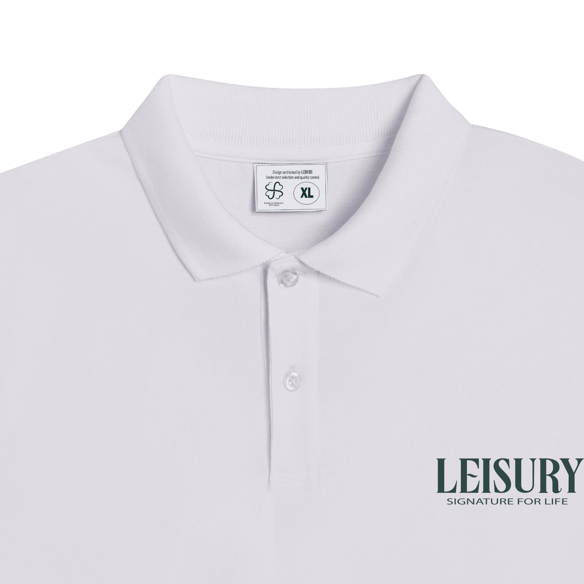 LEISY POLO / WHITE