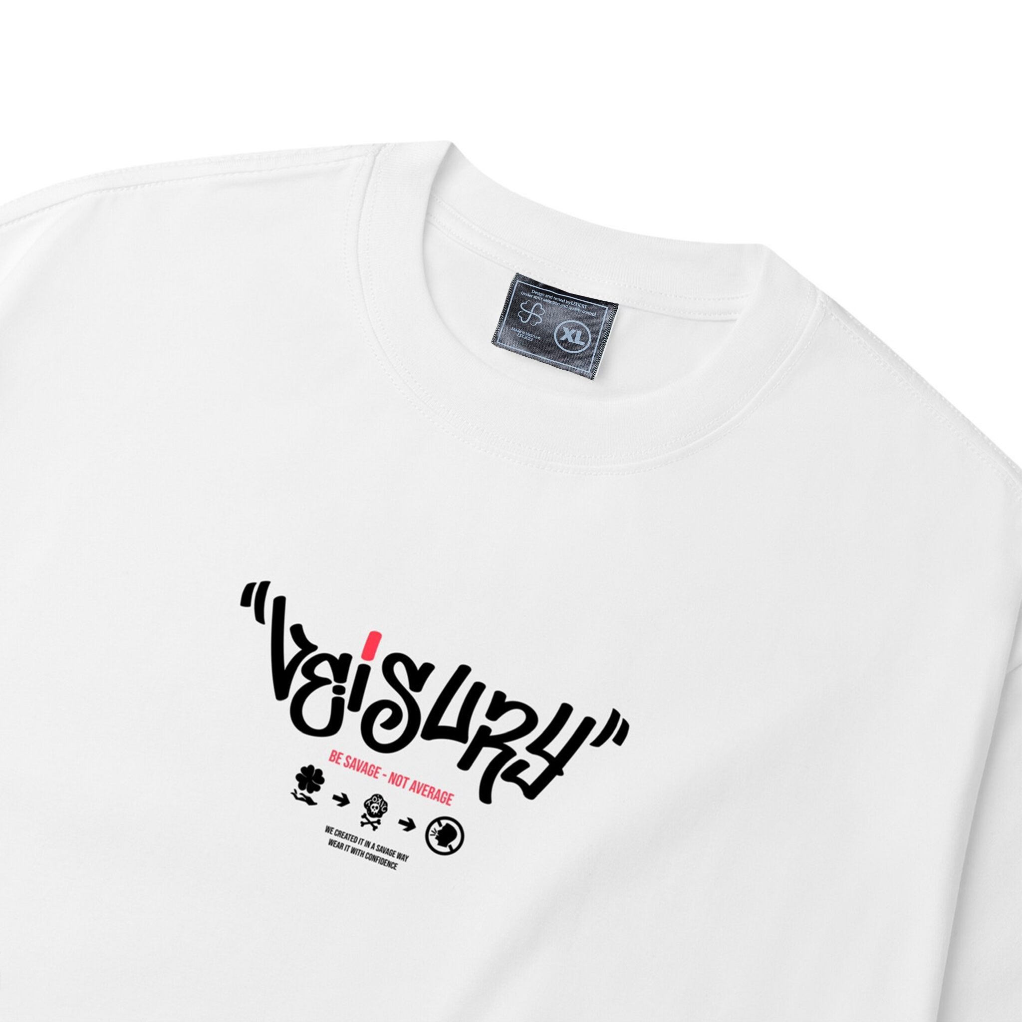BADASS TEE T-SHIRT / WHITE