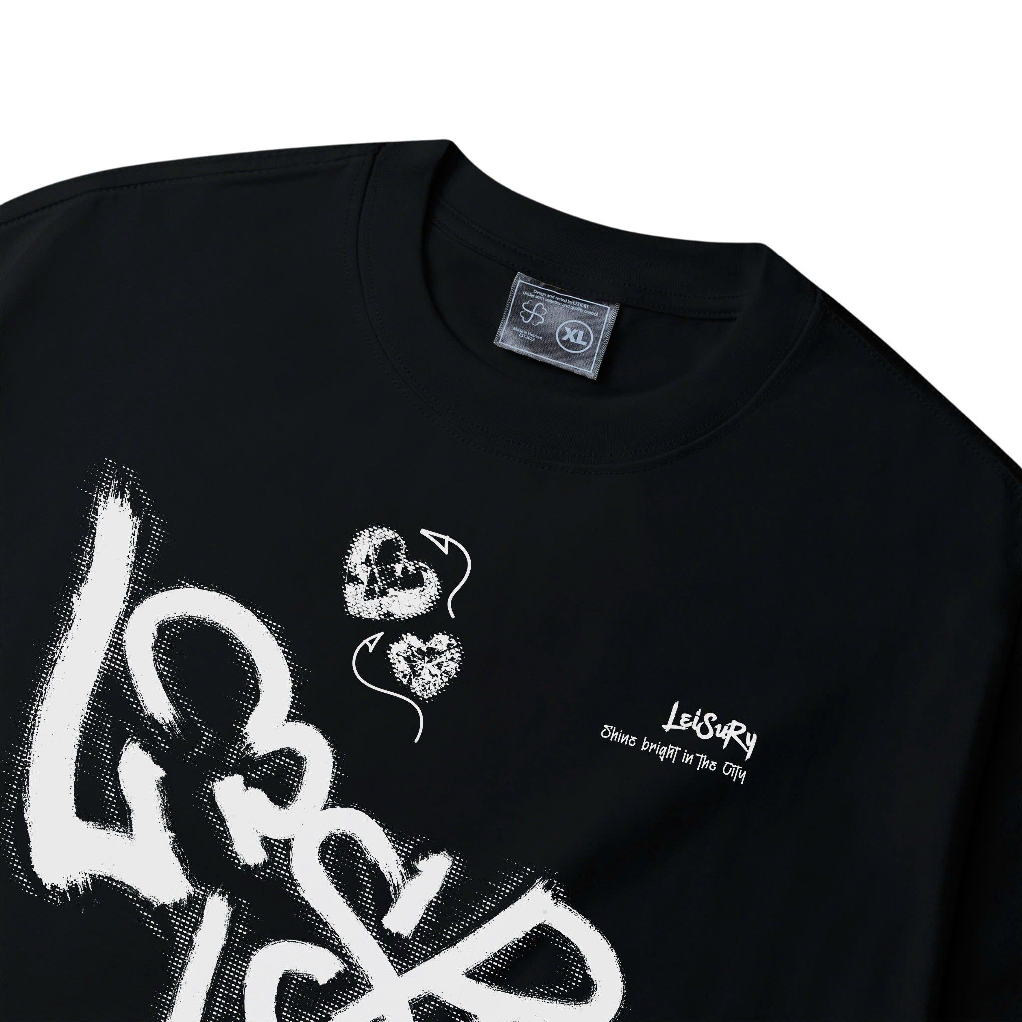 URBAN GEM T-SHIRT / BLACK