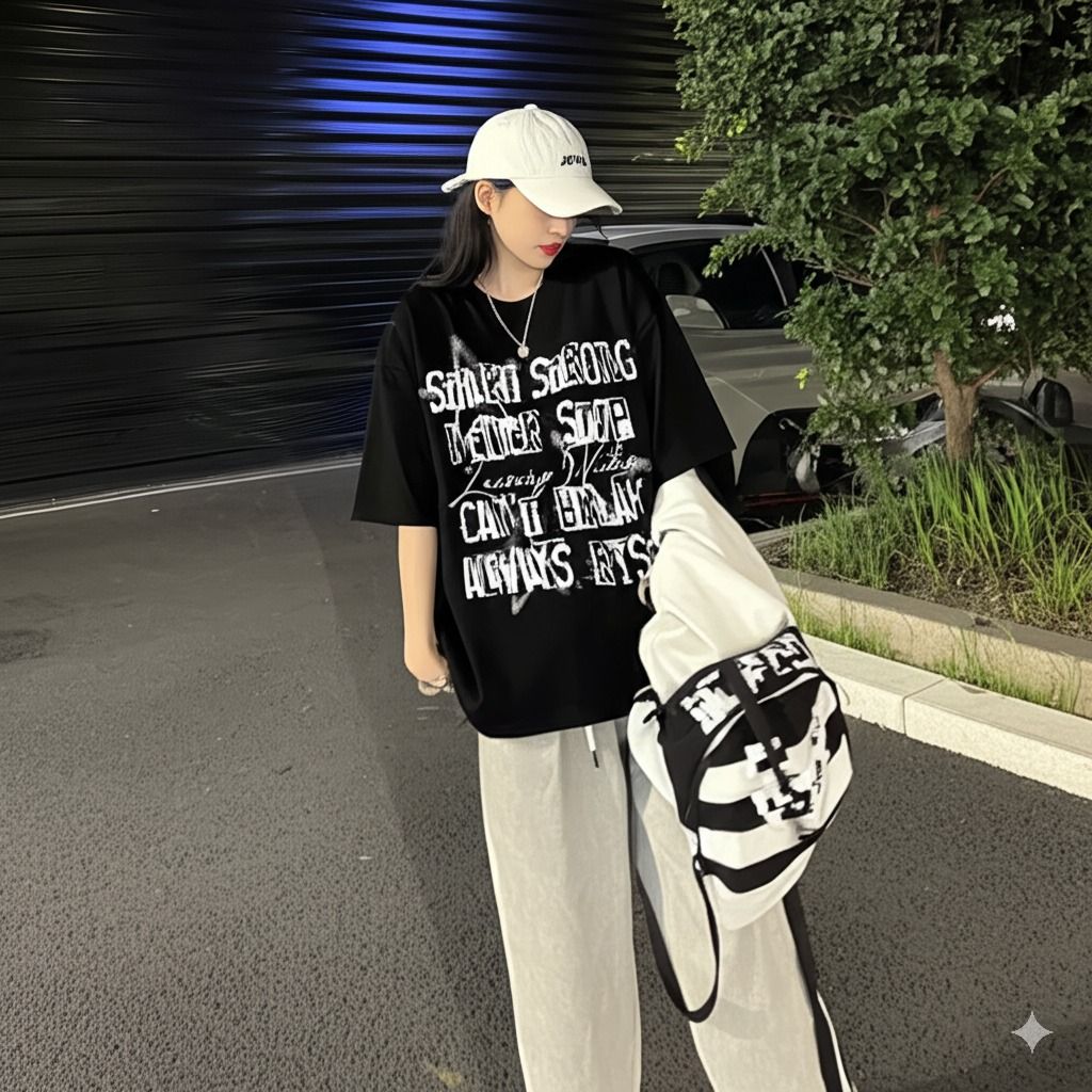 STAR NOISE T-SHIRT / BLACK