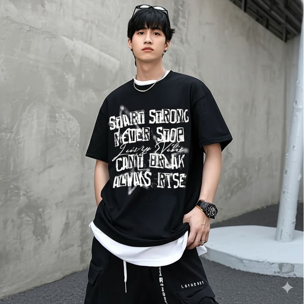 STAR NOISE T-SHIRT / BLACK