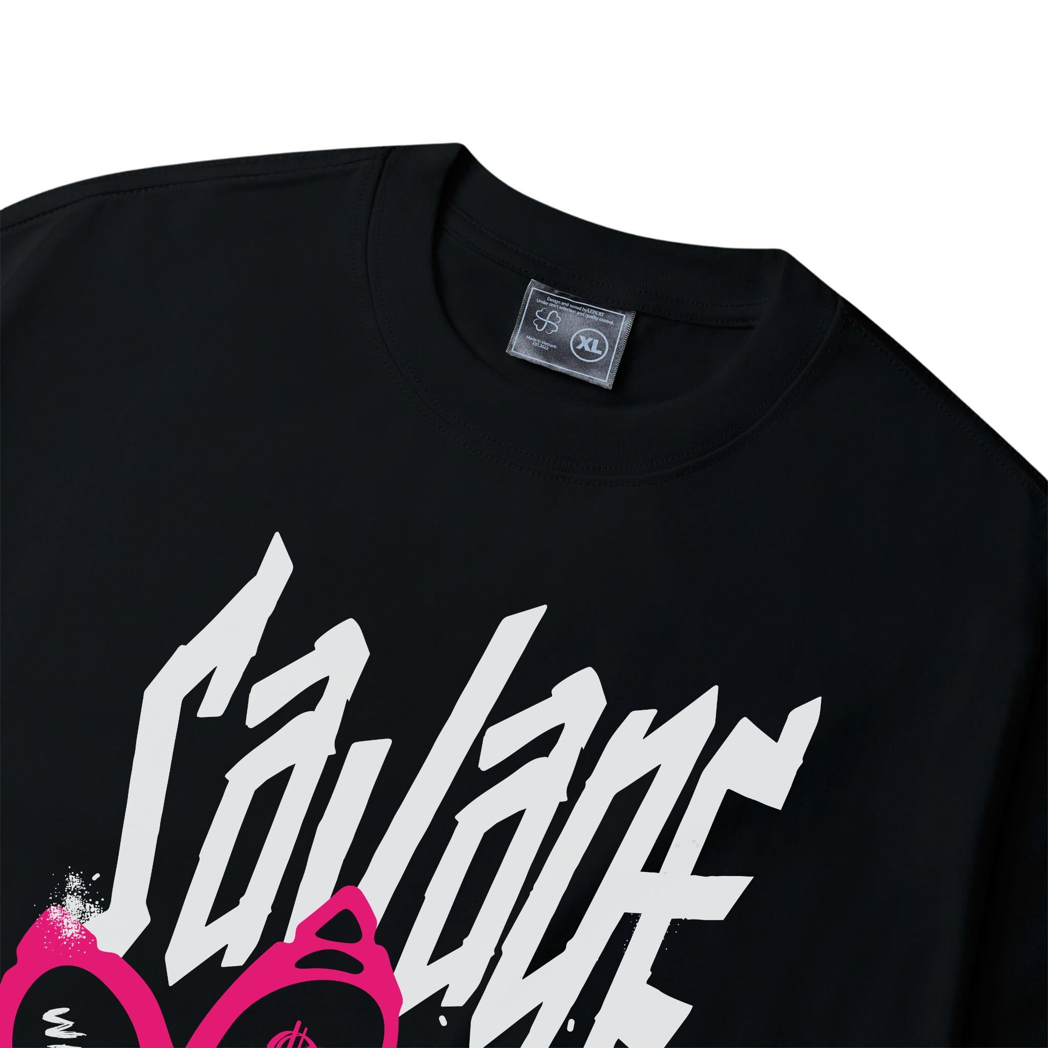 SAVAGE RABBIT T-SHIRT / BLACK