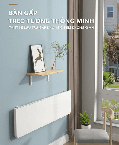 Bàn Làm Việc Gấp Gọn Treo Tường GAPI - GP302