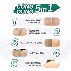 Xịt Mụn Lưng , Giảm Mụn Sưng , Mụn Viêm , Mụn Trứng Cá , Giảm Viêm Nang Lông Nam Giới Oriskin Vicenta Body Mist 100ml