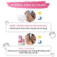 Serum Mờ Thâm Nách, Thâm Vùng Bẹn, Mông, Thâm Đầu Gối, Khuỷu Tay, Khử Mùi Vùng Nách Oriskin Sakina White Serum 30ml