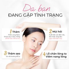 Serum Mờ Thâm Nách, Thâm Vùng Bẹn, Mông, Thâm Đầu Gối, Khuỷu Tay, Khử Mùi Vùng Nách Oriskin Sakina White Serum 30ml